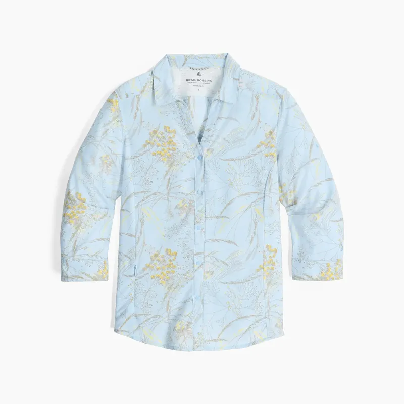 Versand Am Gleichen Tag Royal Robbins Expedition Pro 3/4 Sleeve W Sky Meadow