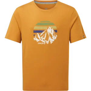 Sherpa Adventure Gear Bali Retro Sunset Tee Masala Neuheit