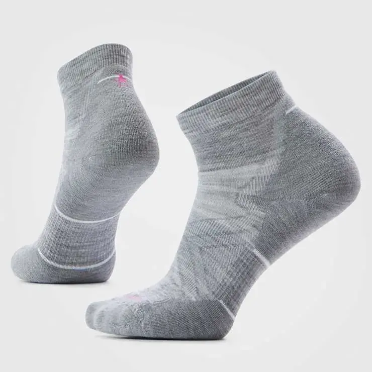 Smartwool Run Targeted Cushion Ankle W Light Gray/White Preiswert