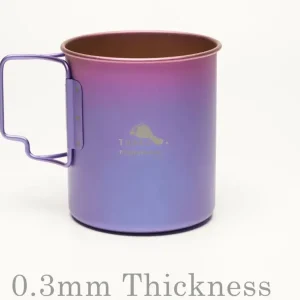 Toaks Titanium 450ml Cup Ultralight Rainbow Nur Heute