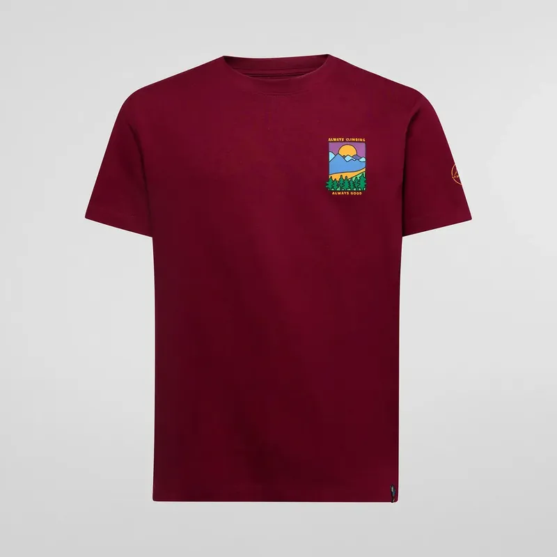 La Sportiva Always Climbing T-Shirt Redwood Begrenztes Angebot
