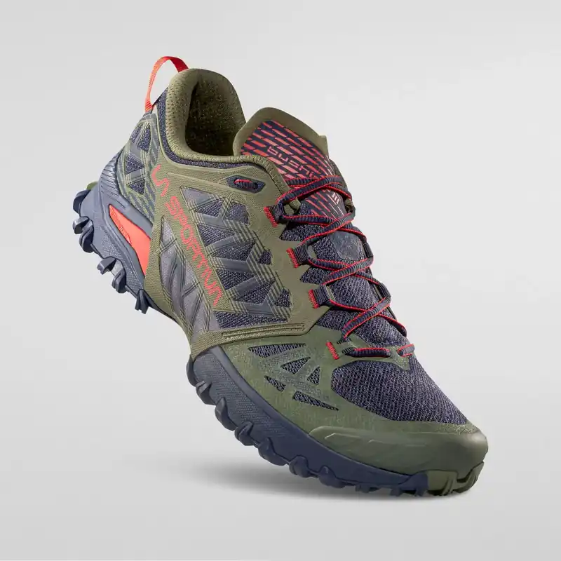 Expressversand La Sportiva Bushido III Cypress/Mountain Red
