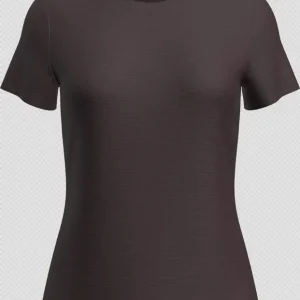 Must-Have Icebreaker 125 Cool-Lite Sphere Short Sleeve Tee Woman Bittersweet Heather