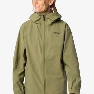 Rabatt Marmot Precip Evo Flex Jacket Woman Olive Grove