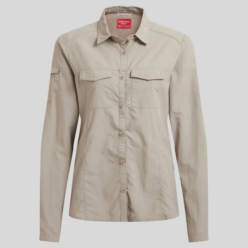 Craghoppers NosiLife Adv LS Shirt III Soft Mushroom Super-Preis
