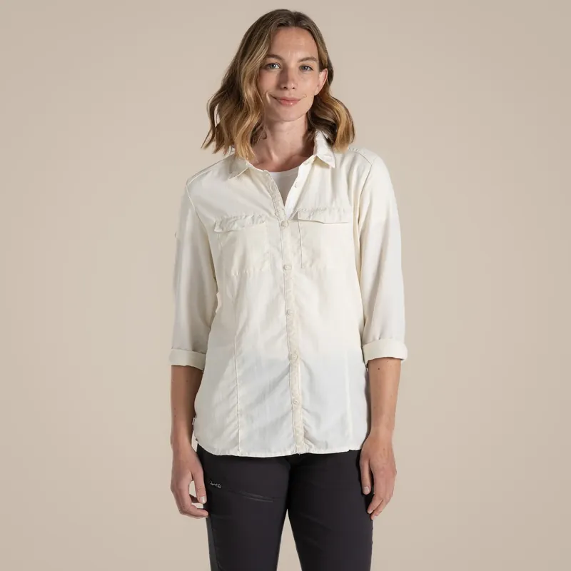 Craghoppers Nosilife Adventure LS Shirt III W Seasalt Sonderaktion