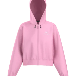 Arc‘teryx Emblem Fleece Full Zip Crophoody W Pineberry Super-Preis