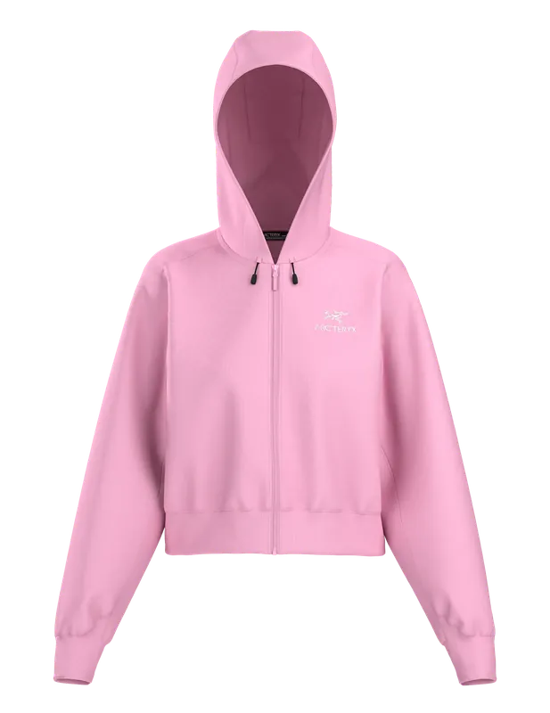 Arc‘teryx Emblem Fleece Full Zip Crophoody W Pineberry Super-Preis