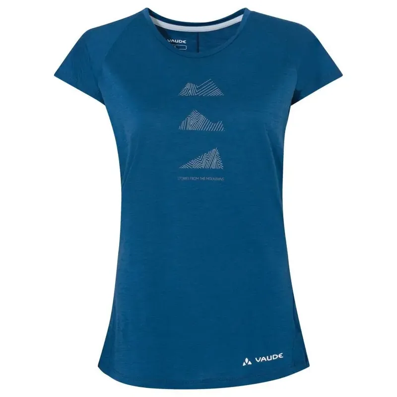 Vaude Tekoa Wool T-Shirt Women Shore Blue Bestseller