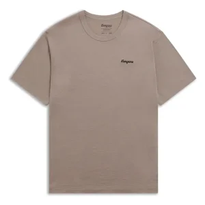 Bergans Logo Merino Tee Men Rock Taupe Nur Für Kurze Zeit