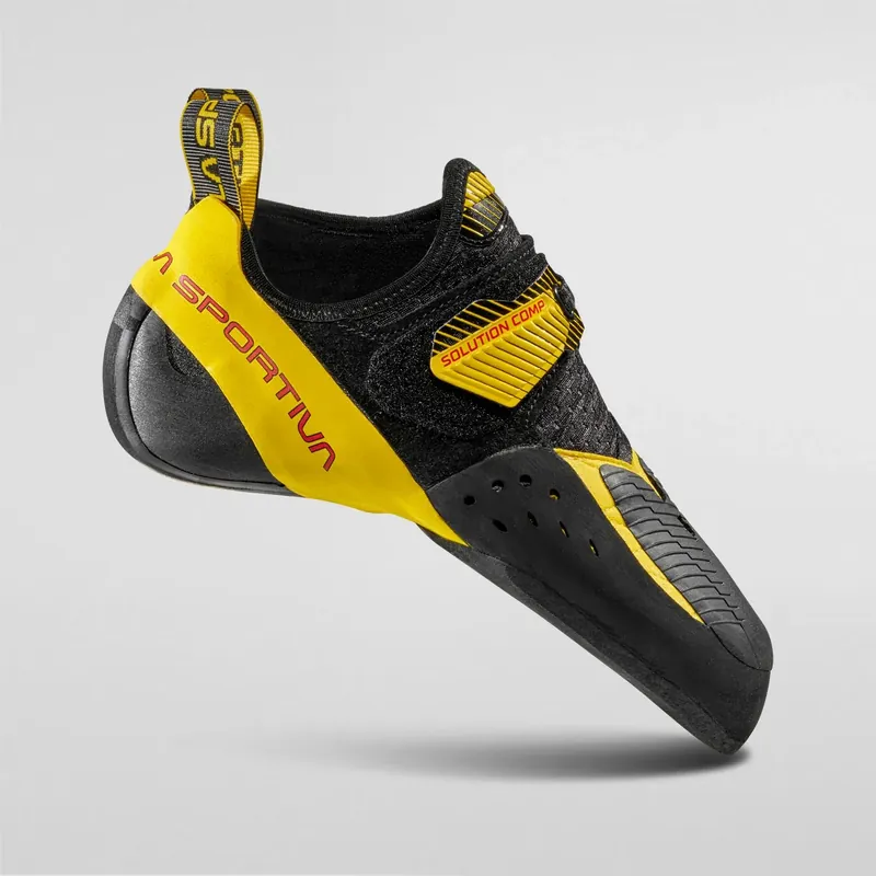 La Sportiva Solution Comp - Black/Yellow Geprüft