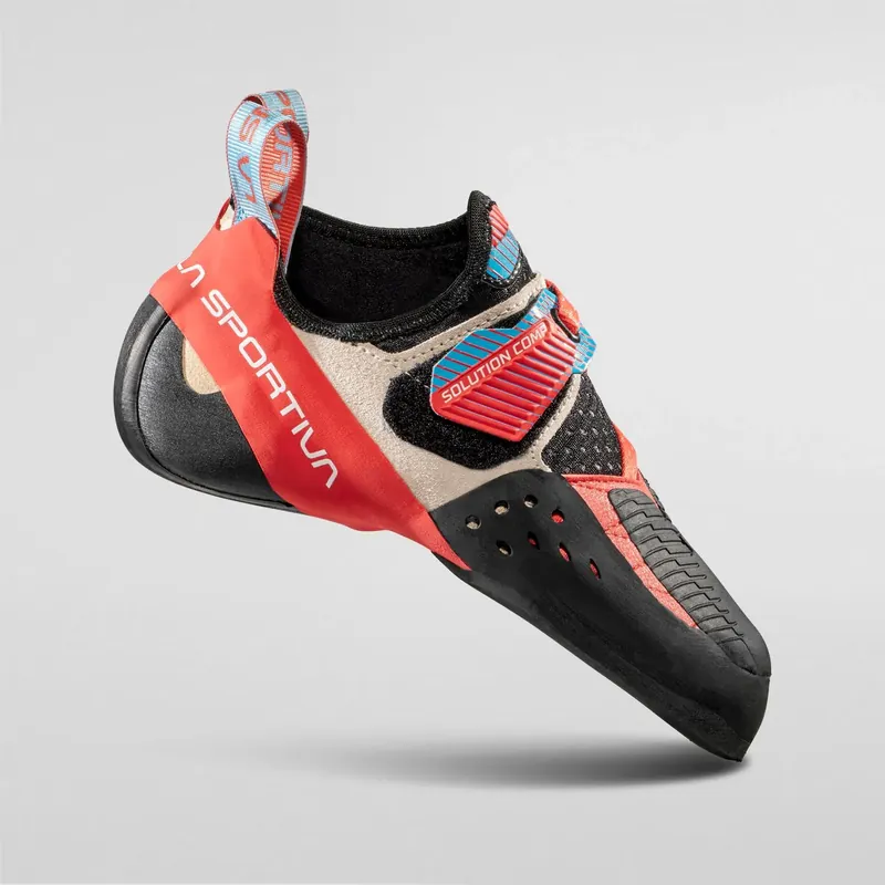 Abverkauf La Sportiva Solution Comp - W - Hibiscus/Blue