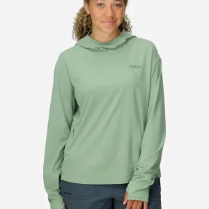 Heißes Angebot Marmot Arex UPF 50 Hoody W Agate Green