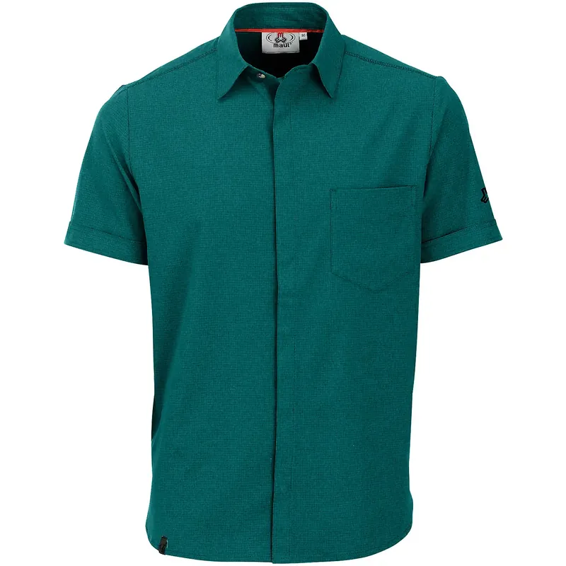 Maul Coesfeld II 1/2 Hemd Kariert Dark Green Abverkauf