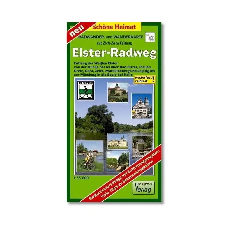 Ausverkauf Verlag Dr. Barthel 159 Elster-Radweg