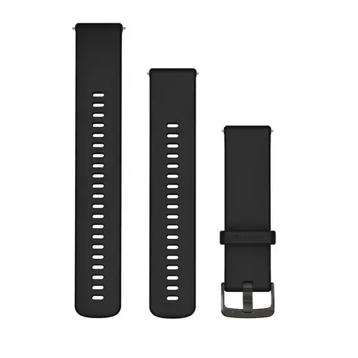 Garantierte Lieferung Garmin 22mm Quickrelease Armband Schwarz