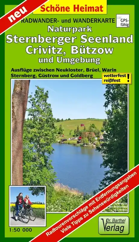 Verlag Dr. Barthel 259 Naturpark Sternberger Seenland, Crivitz, Bützow und Umgebung Markenware