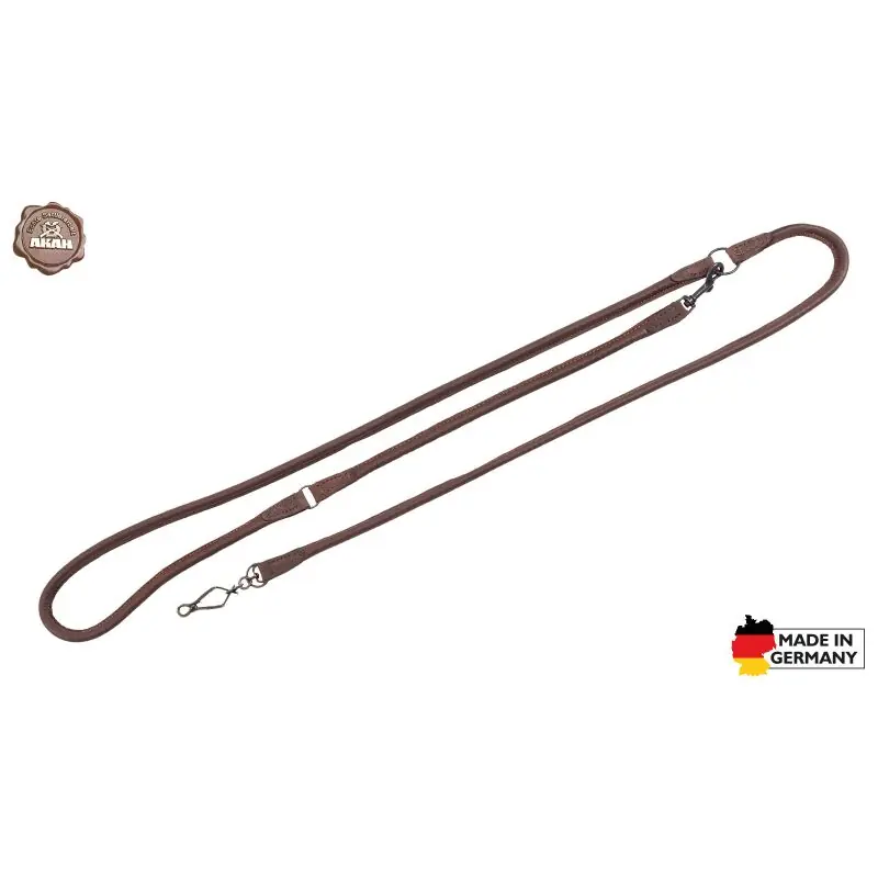 AKAH Umhängeleine aus Elchleder 185 cm Ausverkauf