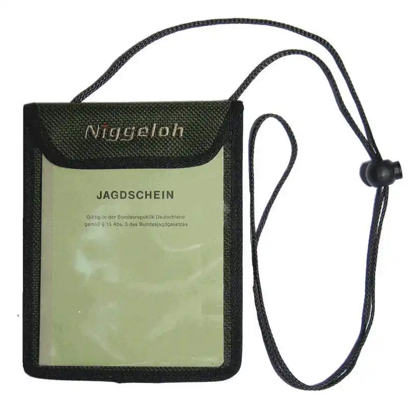 Billig Niggeloh Jagdscheinetui