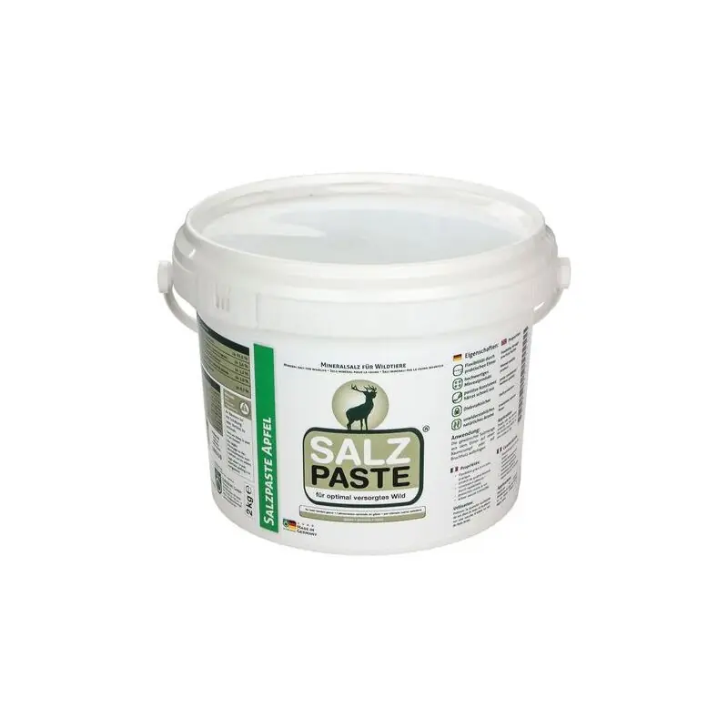Eurohunt Salzpaste Apfel 2 kg Eimer Zertifiziert