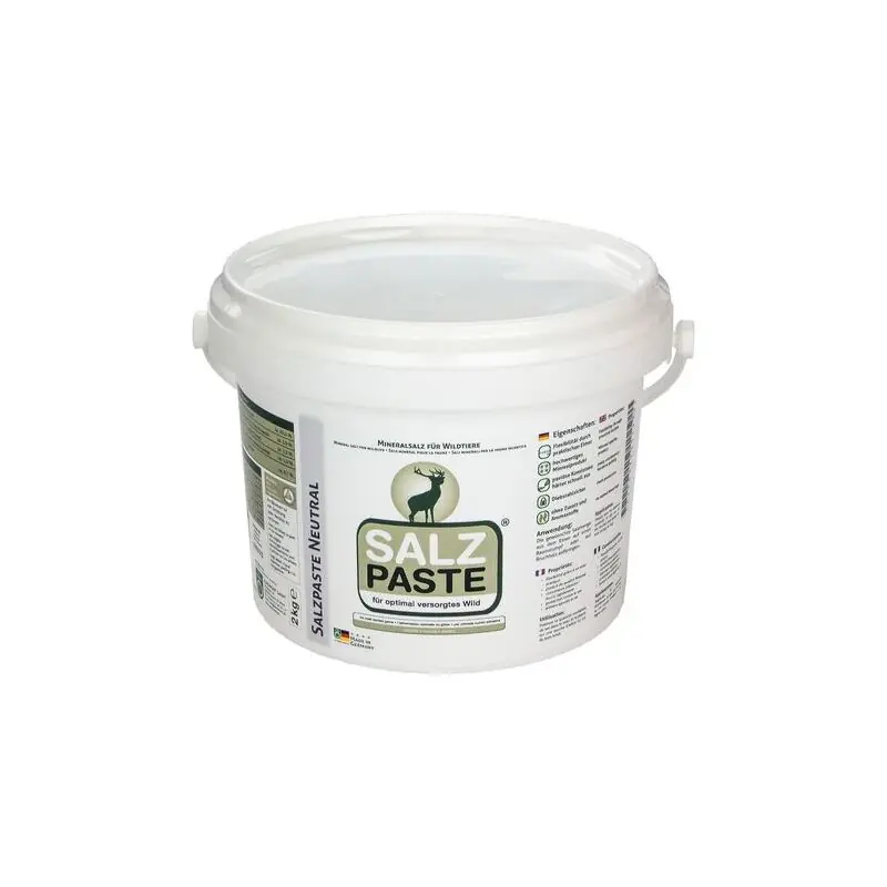 Neu Im Sortiment Eurohunt Salzpaste Neutral 2 kg Eimer