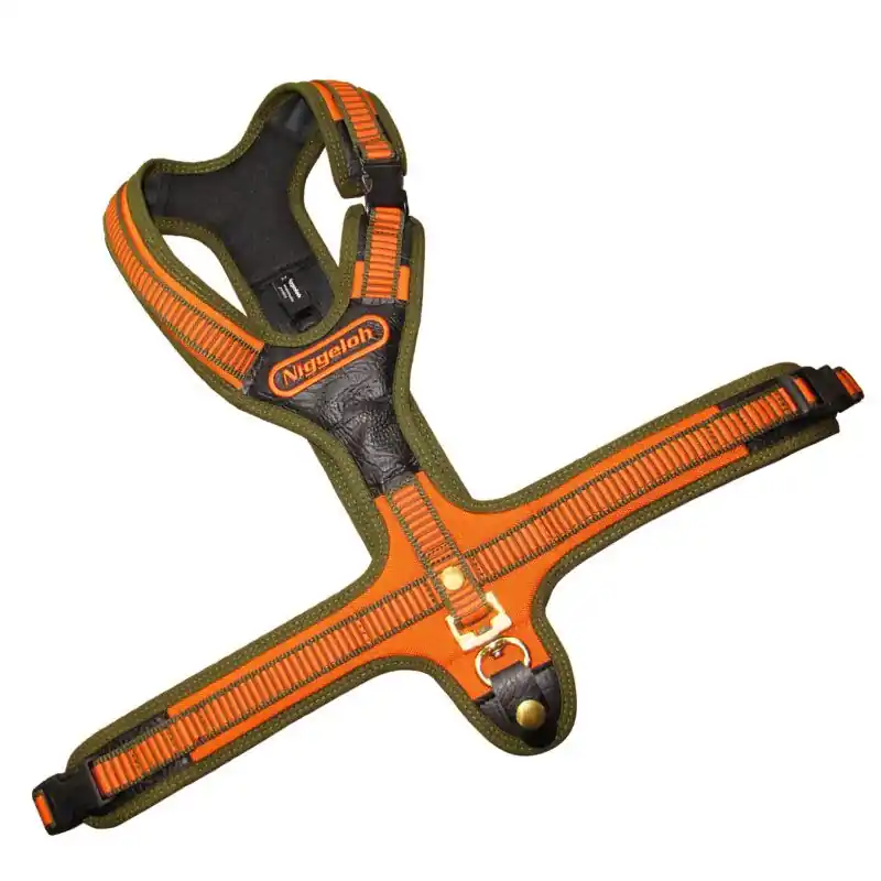 Niggeloh Hundegeschirr Follow orange/oliv Jetzt Kaufen