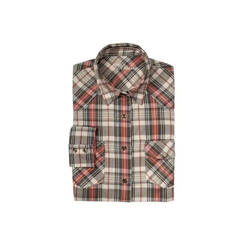 Blaser Damen Flanell Bluse Trondheim Zertifiziert
