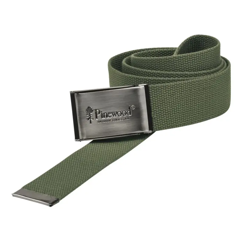 Pinewood Gürtel Canvas Grün Top-Preis