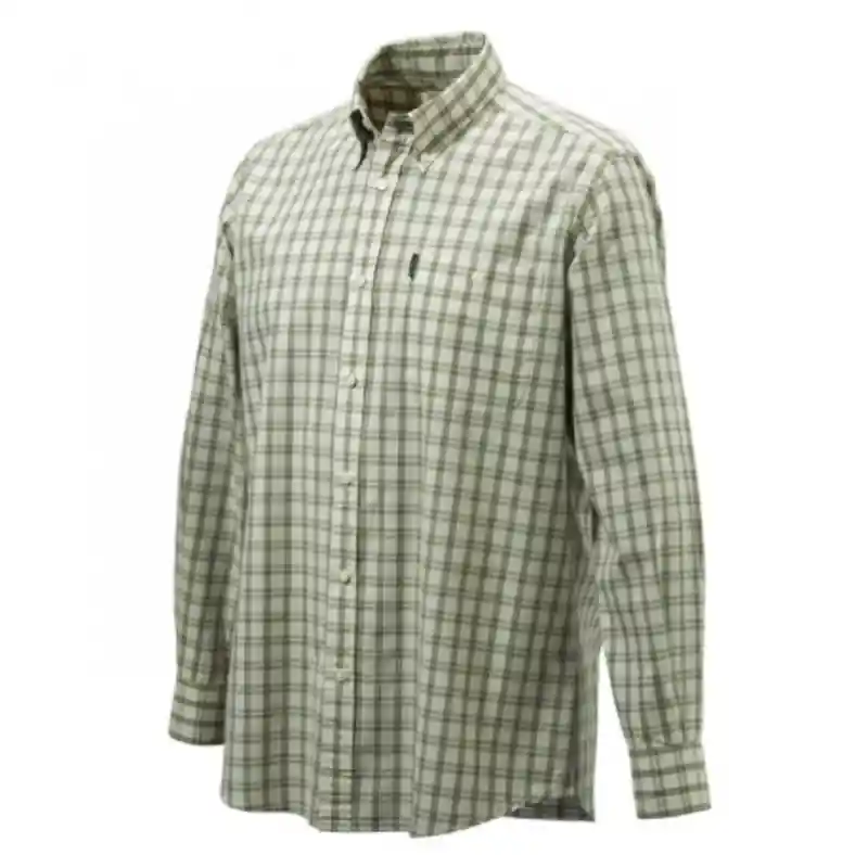 Beretta Hemd Tom Shirt Green Check Zertifiziert
