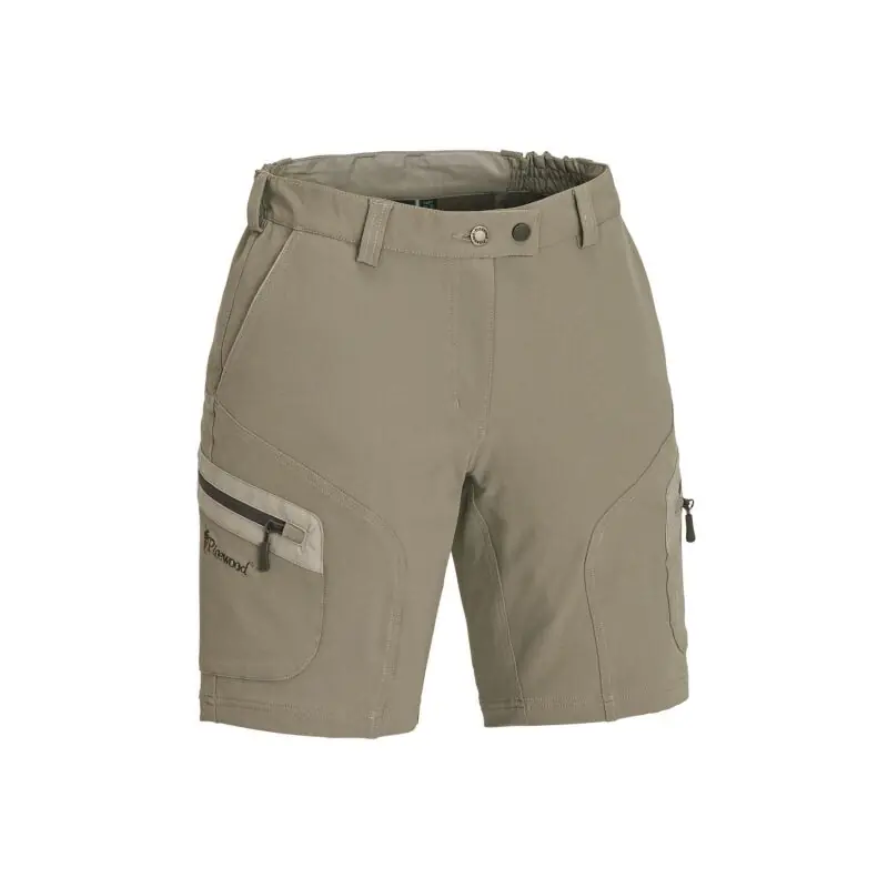 Bestpreis Pinewood Shorts Wildmark Stretch Damen Midkhaki