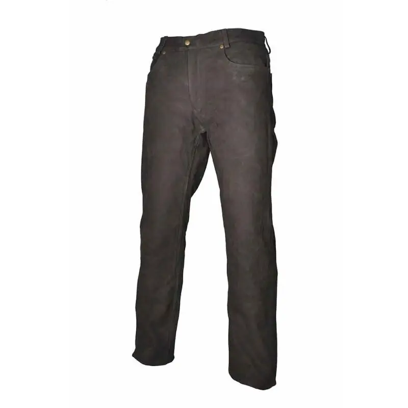 Markenware Hubertus Lederhose 5 Pocket braun