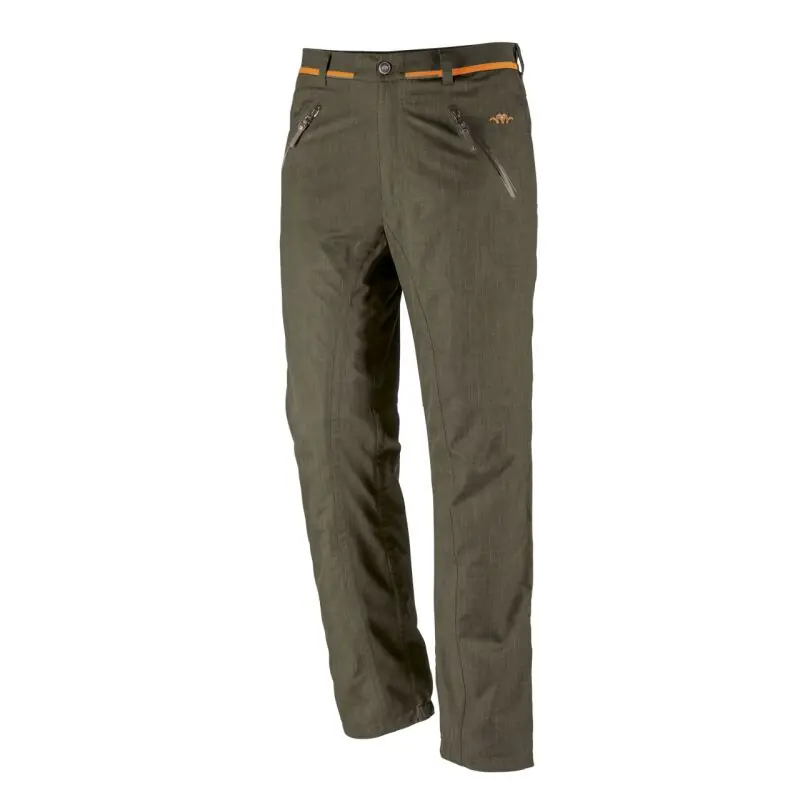 Blaser HYBRID Überzieh Hose moos melange Echt