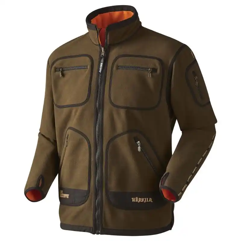 Nur Für Kurze Zeit Härkila Kamko Fleecejacke Green/Orange
