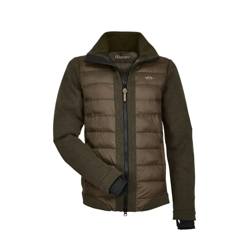 Blaser Komfort Jacke Damen braun mélange Direktkauf