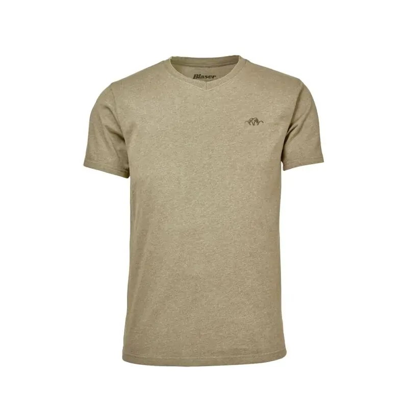 Preiswert Blaser Herren V-T-Shirt Laurin Beige Mélange
