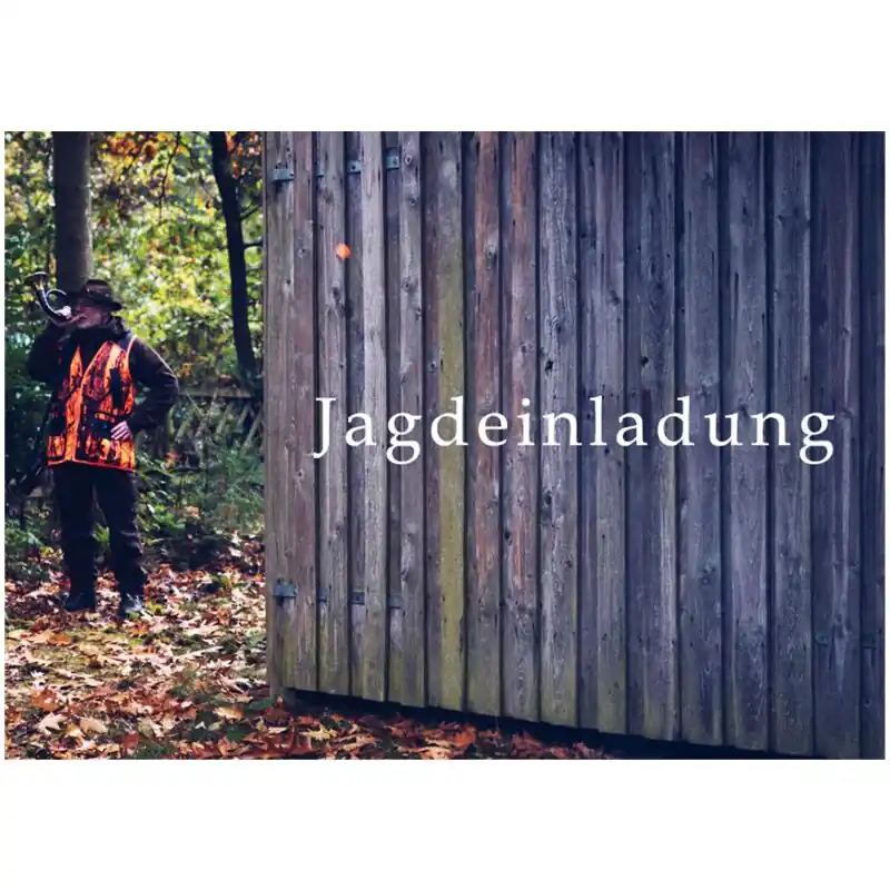 Sonderangebot Jagdeinladung Jagdhornbläser a 10 Stk