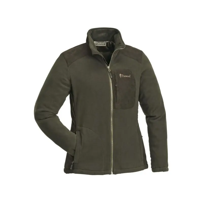 Angebot Pinewood Wildmark Membran Damen Fleece Jacke Jagdbraun/Wildlederbraun