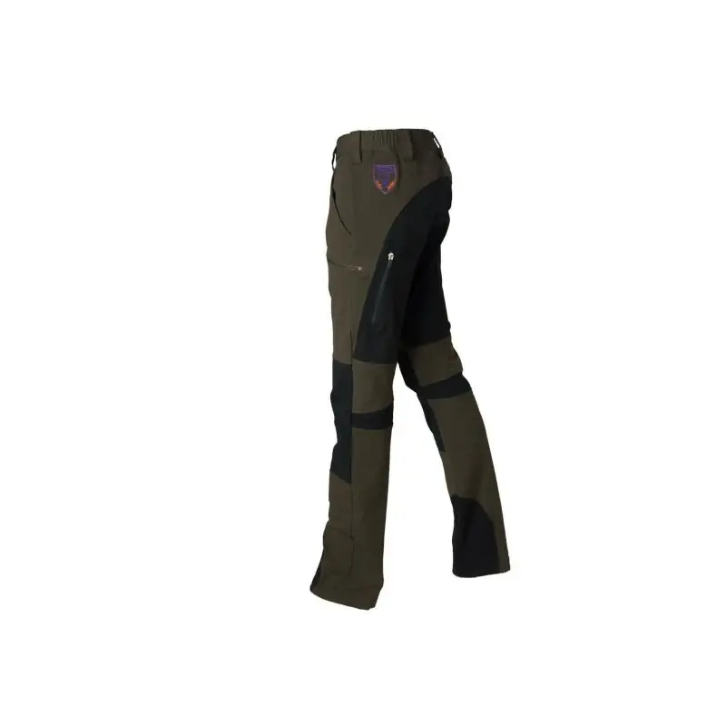 Hubertus Damen Jagd Hose Stretch EMMA Oliv/Schwarz Kracherpreis