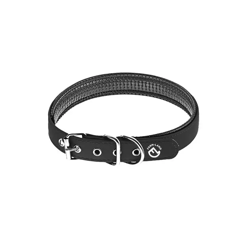 Top-Preis Farm-Land Hunde Halsung Comfort schwarz