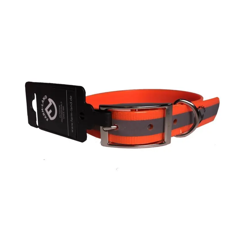 Sofort Bestellen Farm-Land Hunde Halsung Reflektor signalorange