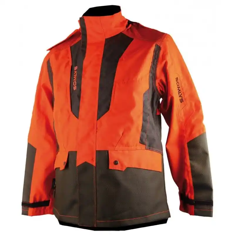 Saisonangebot Somlys Indestructor Drückjagd Jacke Kevlar 454 Orange