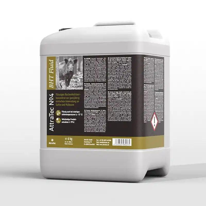 AttraTec No 4 Buchenholzteer Fluid aromatische Note 6kg Direkt Vom Hersteller