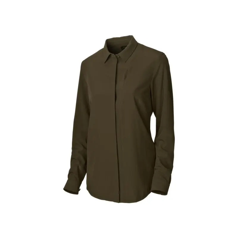 Härkila Herlet Tech Bluse Willow green Bestpreis