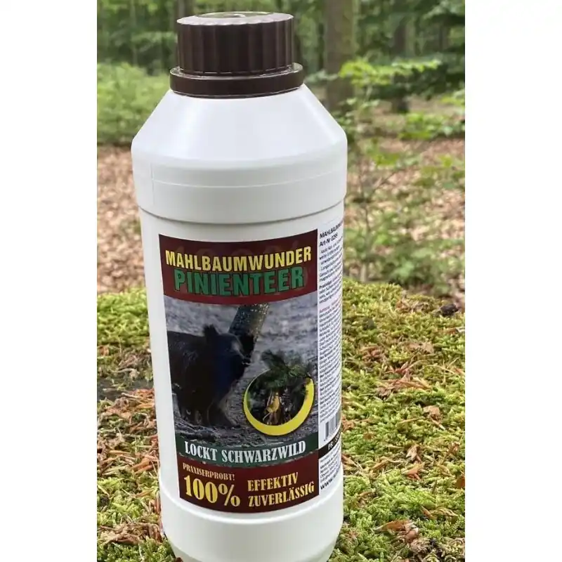 Aktuell Wildlutscher Mahlbaum Wunder Pinien Teer (Harz) 1 L