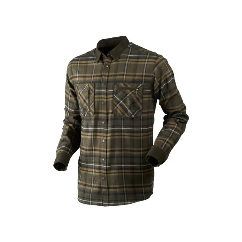 Bestpreis Härkila Pajala Hemd Willow green Check