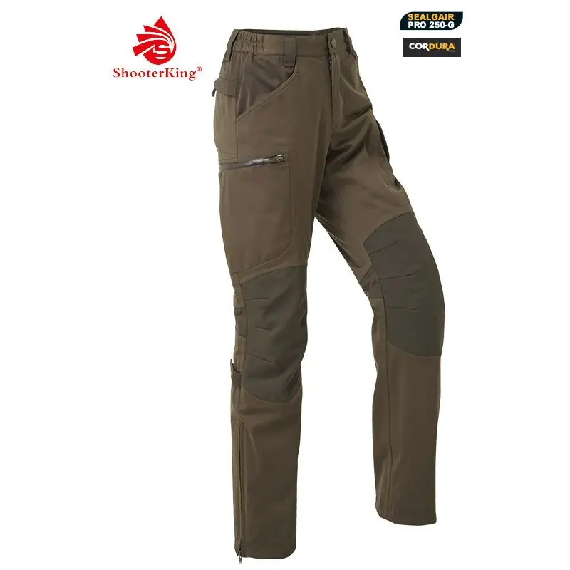 Kracherpreis Shooterking Huntflex Damen Hose braun/oliv