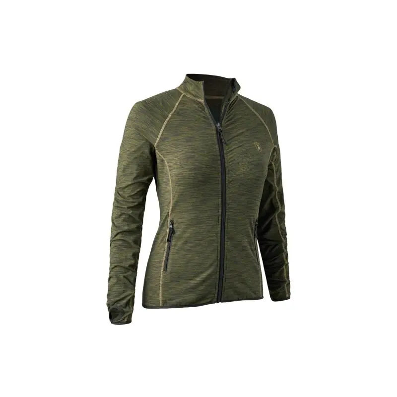 Deerhunter Lady Insulated Fleece Jacke Green melange 36 Neuheit