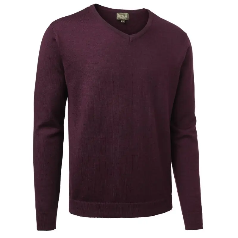 Chevalier Herren Pullover Gart Merino Purple Sale