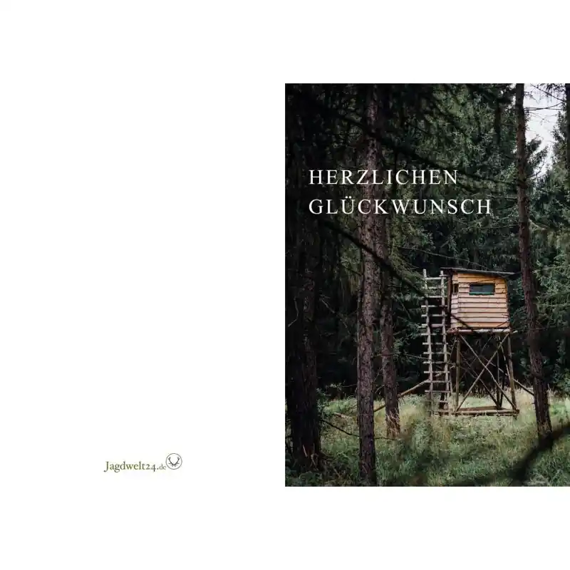 Grußkarte "Wildschwein" Herzlichen Glückwunsch Knallerangebot