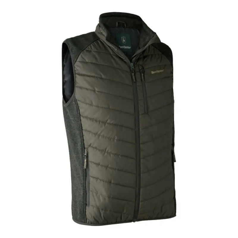 Neue Kollektion Deerhunter Herren Weste Moor Wattiert mit Strick